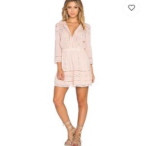 NO LONGER AVAILABLE • Pink Lace Dress